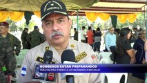 Bomberos preparados para hacerle frente a los incendios forestales