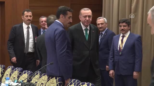 Cumhurbaşkanı Erdoğan, Cezayir Başbakanı Ouyahia'yla Görüştü