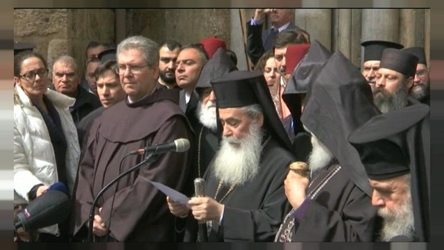 Polémica por los impuestos a las Iglesias cristianas de Jerusalén