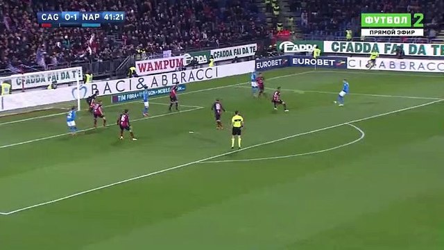 Dries Mertens Goal HD -Cagliari	0-2	Napoli 26.02.2018