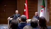 Cumhurbaşkanı Erdoğan'ın Ziyareti Kapsamında Türkiye ile Cezayir Arasında Çeşitli Anlaşmalara İmza...
