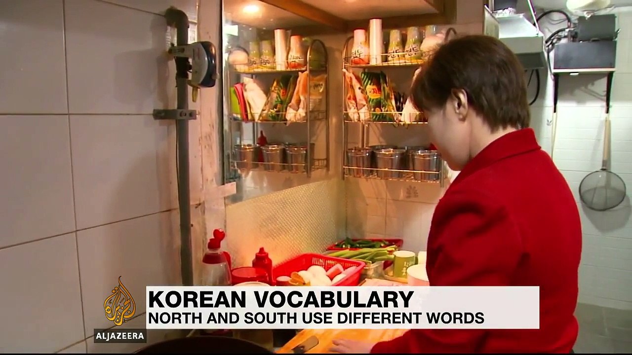Political divide reflected in Korean language