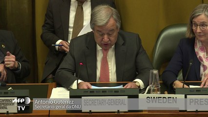 Guterres quer desarmamento global