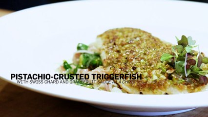 Pistachio-Crusted Triggerfish Video Recipe