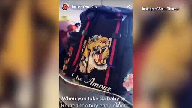 Bella Thorne is so hyped, boyfriend Mod Sun can't handle it