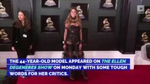 Heidi Klum Hits out at Critics Who Say She Is 'Too Old to Model'