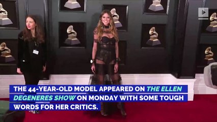 Heidi Klum Hits out at Critics Who Say She Is 'Too Old to Model'
