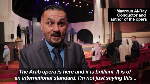 Opera makes its debut in Saudi Arabia's Riyadh