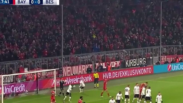 اهداف مباراة بايرن ميونخ وبشكتاش 1 0 تالق فيدال -جنون حفيظ دراجي- دوري أبطال أروبا جنون