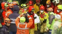 Search continues for survivors of Taiwan earthquake