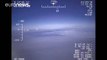 Watch: Dramatic moment a Russian jet 'unsafely' intercepts US naval plane