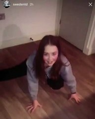 Isobel Steele on her instagram tonight 2018