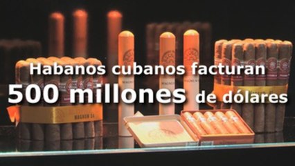 Habanos cubanos facturan 500 millones de dólares