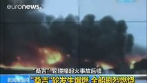 'No survivors' as burning Iranian oil tanker sinks near Japan
