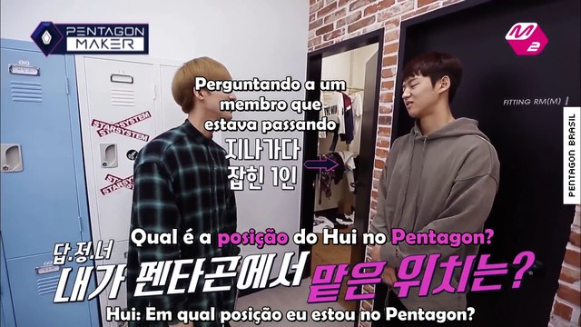 Pentagon Maker EP.3 - Talento Individual do Hui [Legendado PT-BR]