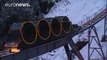 The world's steepest funicular railway opens in Switzerland