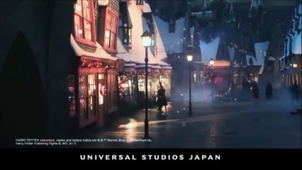 USJ クリスマスのハリーポッター魔法界 TVCM 2017