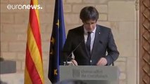 Catalan leader Carles Puigdemont 'to call snap regional elections'