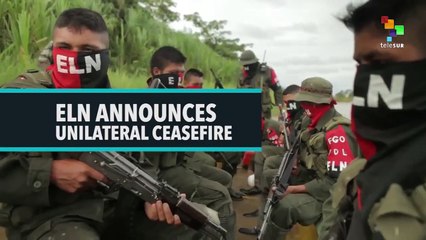 ELN ANNOUNCES UNILATERAL CEASEFIRE
