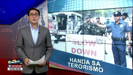 PNP, nakaalerto na rin sa banta ng terorismo
