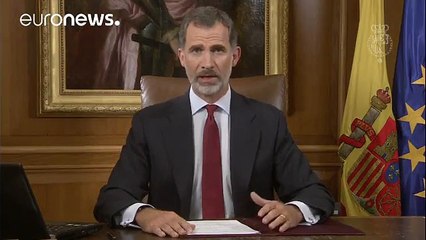 In a rare televised political message, the King of Spain says Catalan leaders have broken the…