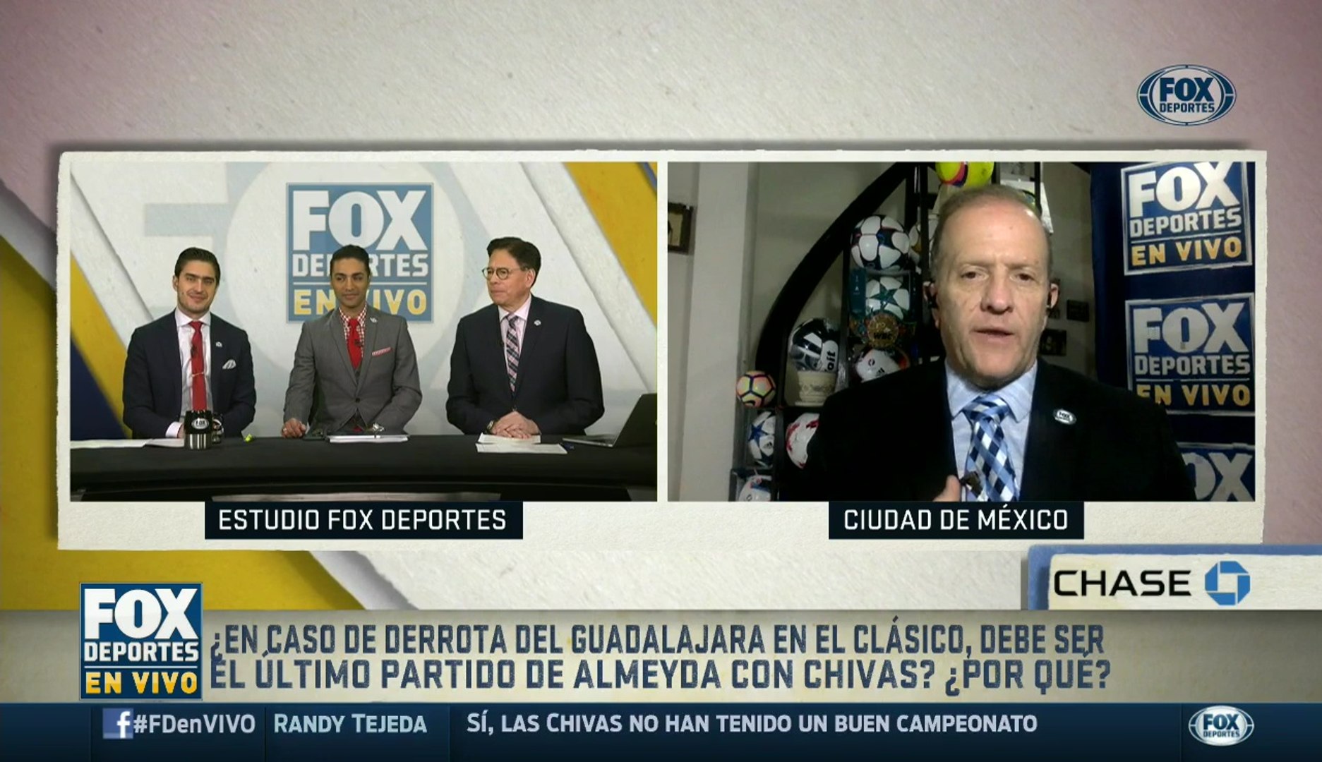 FOX Deportes en VIVO ¿Está en riesgo Almeyda si pierde el clásico?