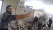 Eastern Ghouta: Children pulled from rubble in White Helmets video