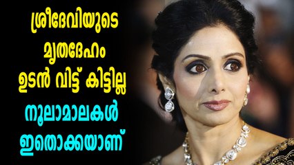 ശ്രീദേവിയുടെ മൃതദേഹത്തിനായി കാത്തിരുന്നു രാജ്യവും ബന്ധുക്കളും | Oneindia Malayalam