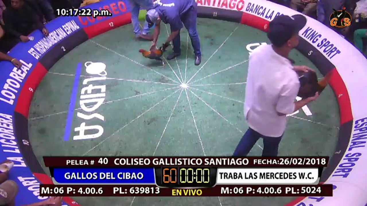 GALLOS DEL CIBAO VS TRABA LAS MERCEDES W.C.