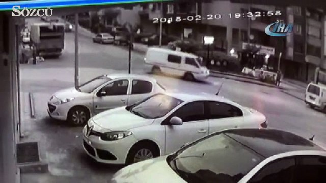 Başkent’te akıl almaz kaza: Göz göre göre yayayı ezdi