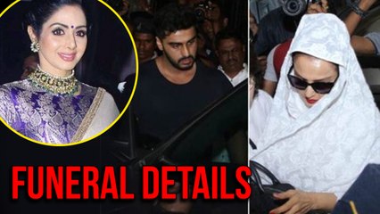 Sridevi FUNERAL ALL Details | DEATH REASON ON FORENSIC REPORTS OUT