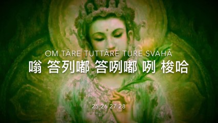 綠度母心咒 108遍 Green Tara