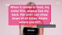 Khloe Kardashian Asks Kim for Help With Pregnancy Cravings