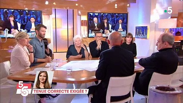 Face à Aurore Bergé, Jean-Michel Aphatie: On ne s'habille pas comme on veut ! On s' habille en fonction du lieu où on