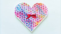 How to Make - Greeting Card Heart - Step by Step | Kartka Okolicznościowa Serce