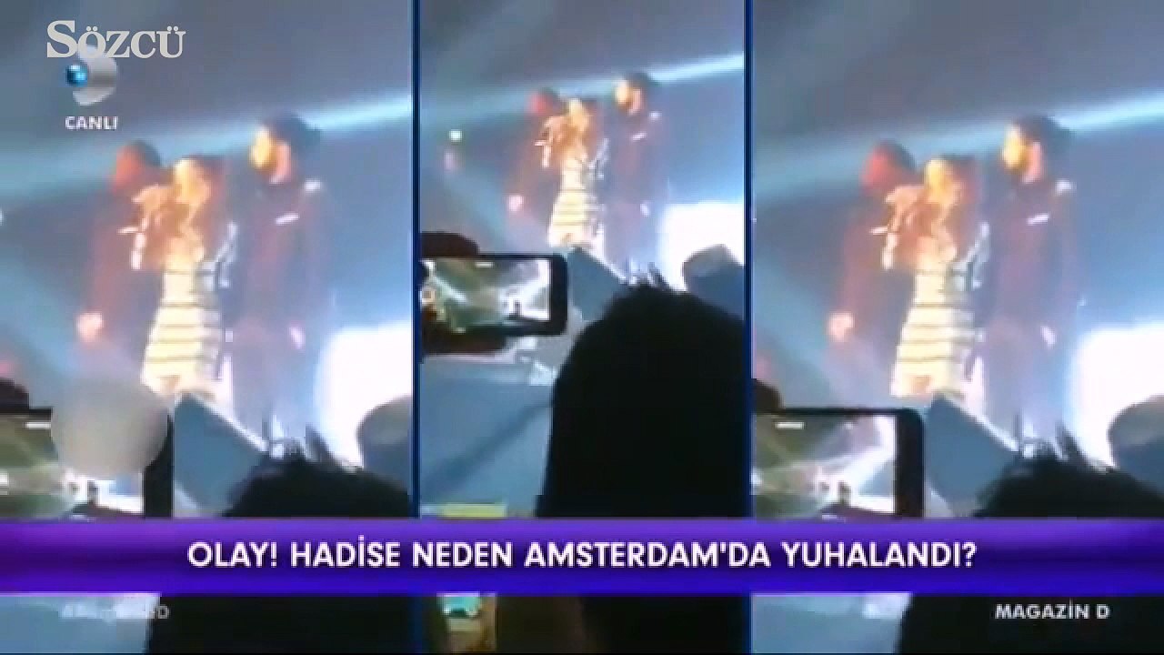Hadise sahnede yuhalandı