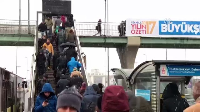 Kar yağışı - İSTANBUL