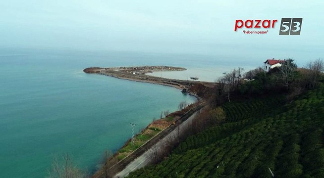 RİZE-ARTVİN HAVALİMANI'NDA YÜZDE 10 DOLGU YAPILDI