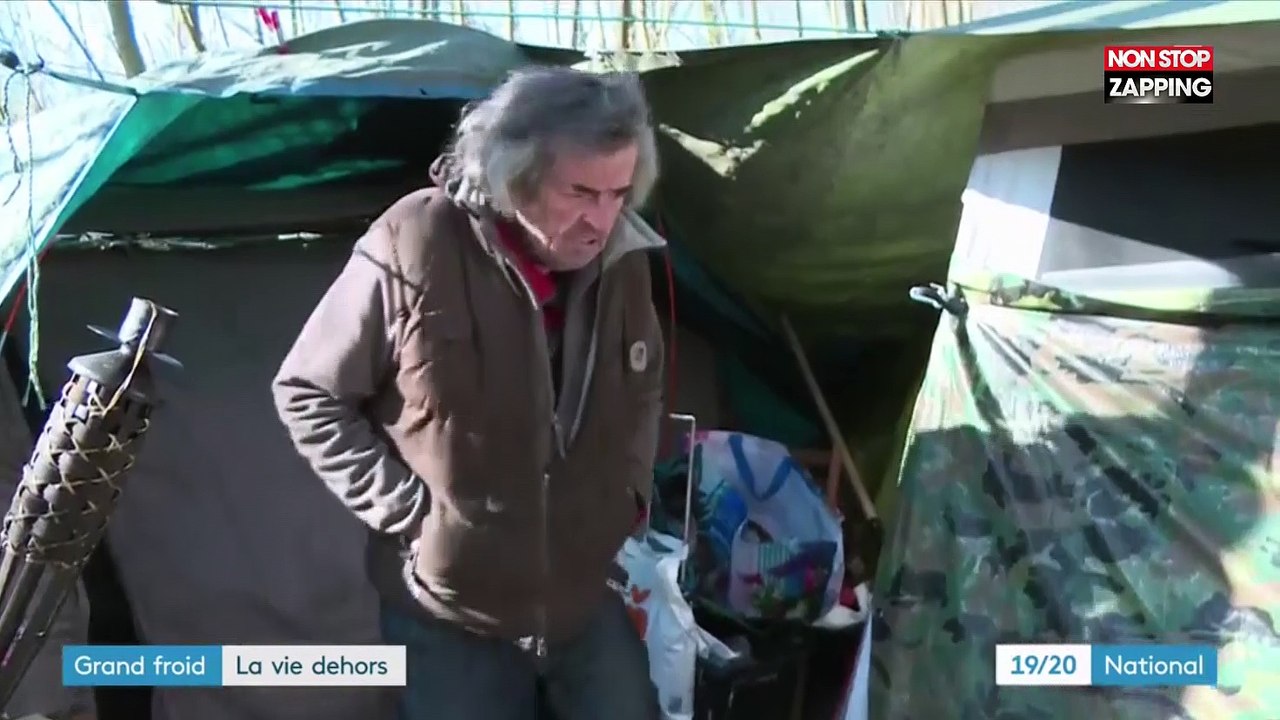 Vague de grand froid : Des SDF racontent leur calvaire sous les températures glaciales (Vidéo)