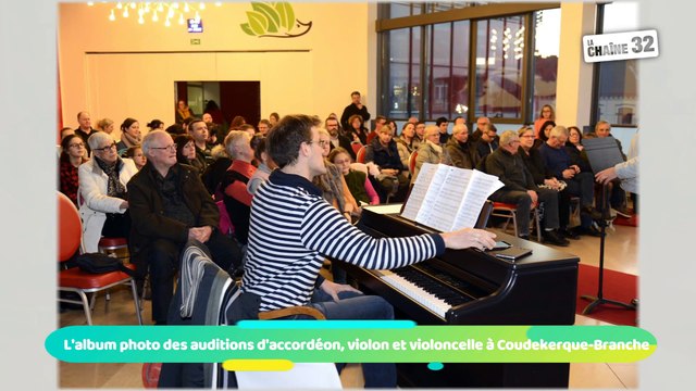 L'album photo des auditions d'accordéon, violon et violoncelle à Coudekerque-Branche