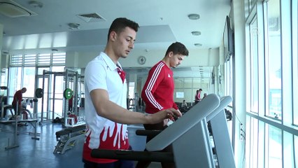 'Halterin şampiyonları' Gaziantep'teki TOHM'da yetişiyor