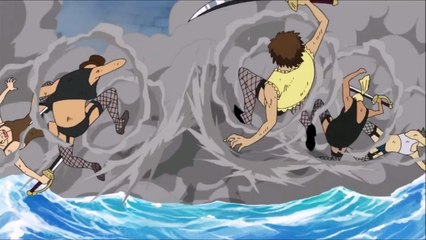 Luffy Encounters Mihawk English Dubbed - YouTube