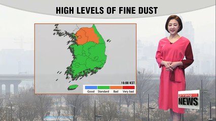 Bad air quality with light drops of rain in the central region _ 022718