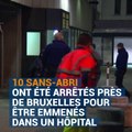 En Belgique, des SDF sont arrêtés pour être protégés du froid