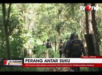 TNI Polri Kejar Pelaku Perang Suku