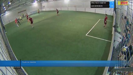 Faute de maxime -  PRO TECH HABITAT Vs LES BONOBOS - 26/02/18 19:00 - LIGUE 1 - Poitiers Game Parc