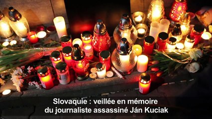 Slovaquie: veillée en mémoire d'un journaliste assassiné