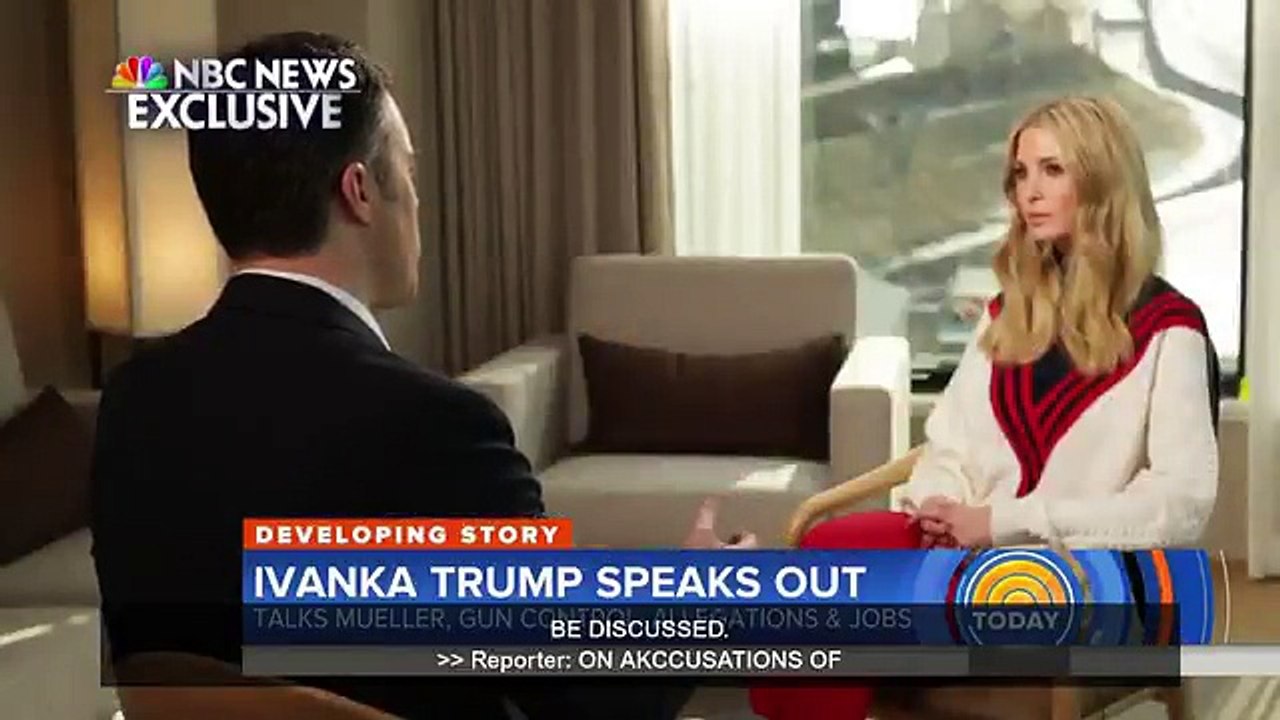 Interrogée à la télévision américaine, Ivanka Trump défend son père Donald Trump sur ses rapports ambiguës avec les femmes : "Je crois mon père, je connais mon père"