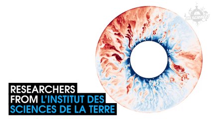 This Visualisation Shows Temperature Within The Earth