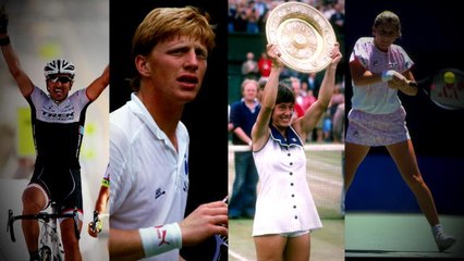 Mon plus grand moment...avec Becker, Cancellara, Navratilova et Seles
